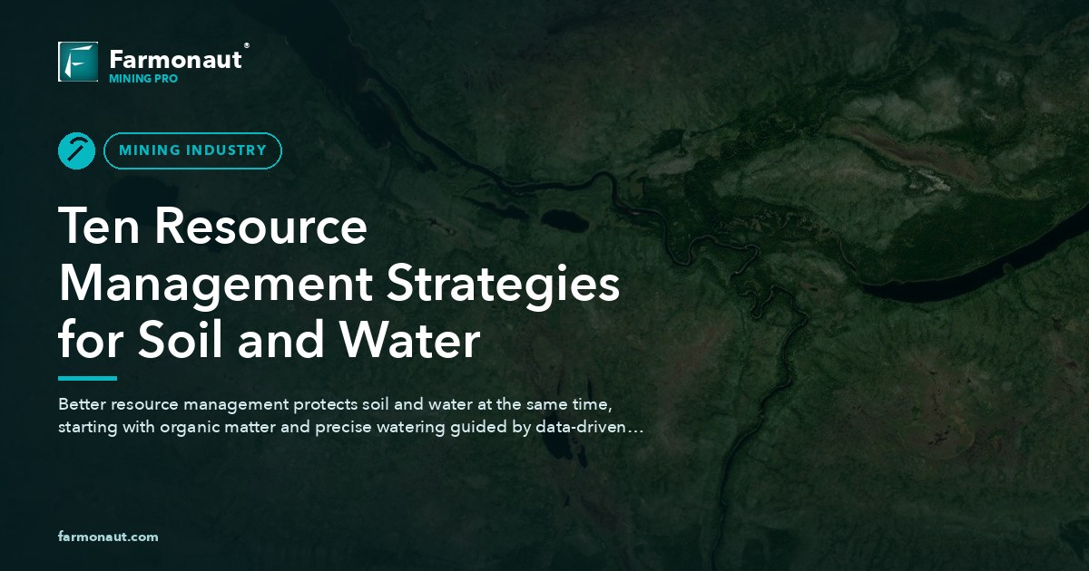 Ten Resource Management Strategies For Soil And Water