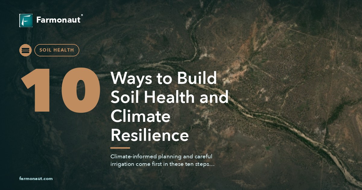 10 Ways To Build Soil Health And Climate Resilience