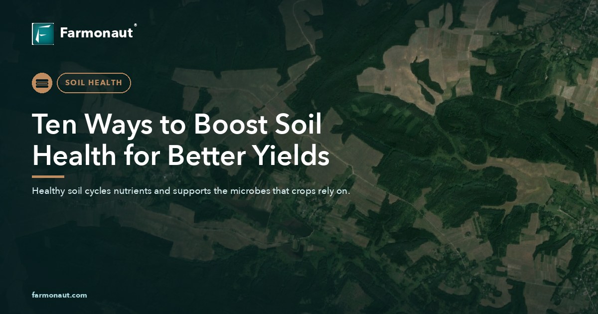 Ten Ways To Boost Soil Health For Better Yields