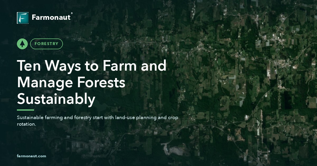 Ten Ways To Farm And Manage Forests Sustainably