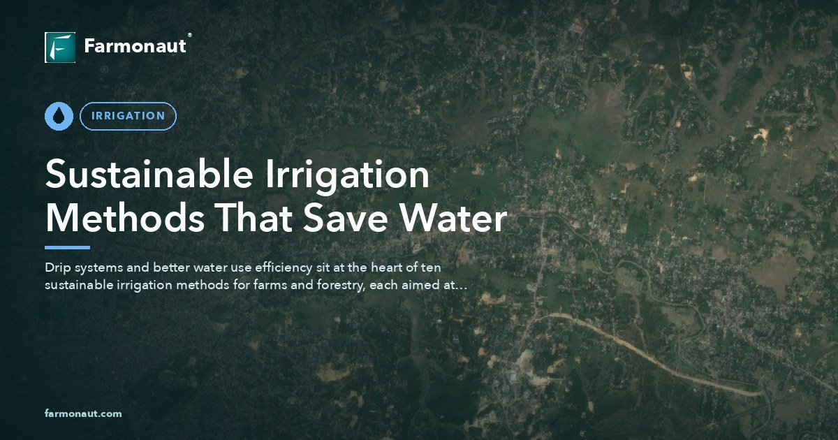 Sustainable Irrigation Methods That Save Water