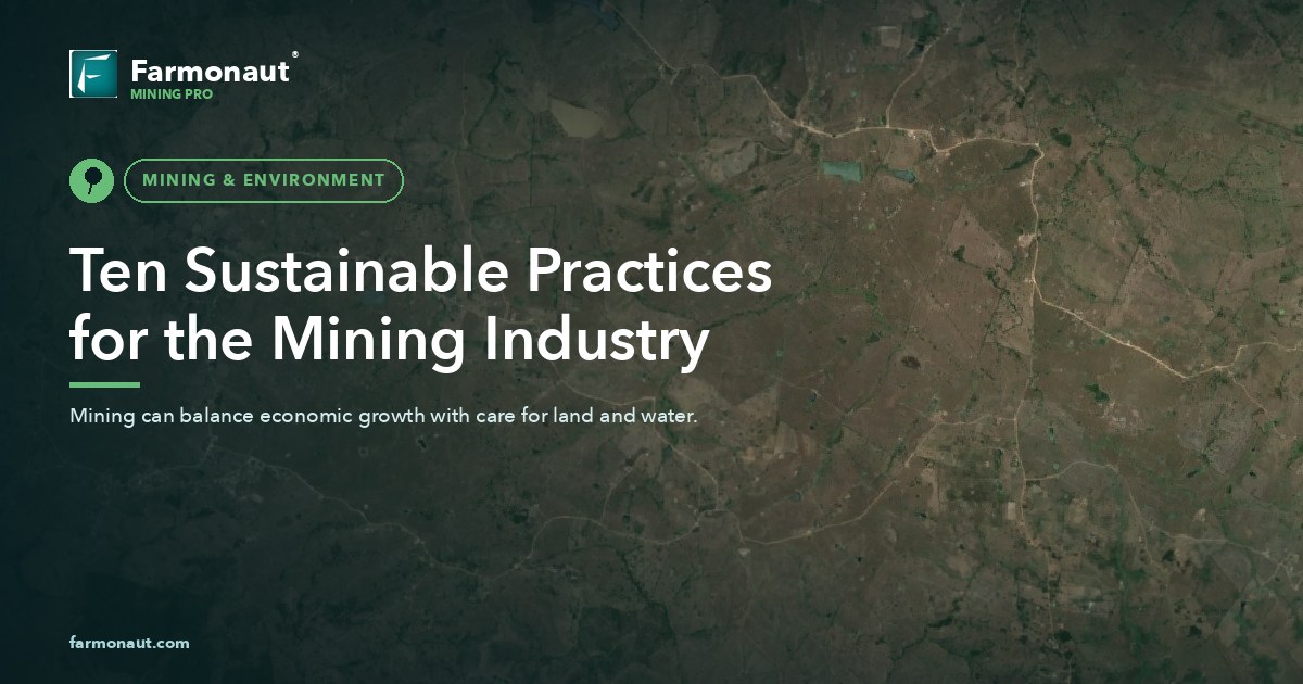 Ten Sustainable Practices For The Mining Industry