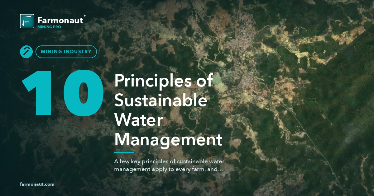10 Principles Of Sustainable Water Management