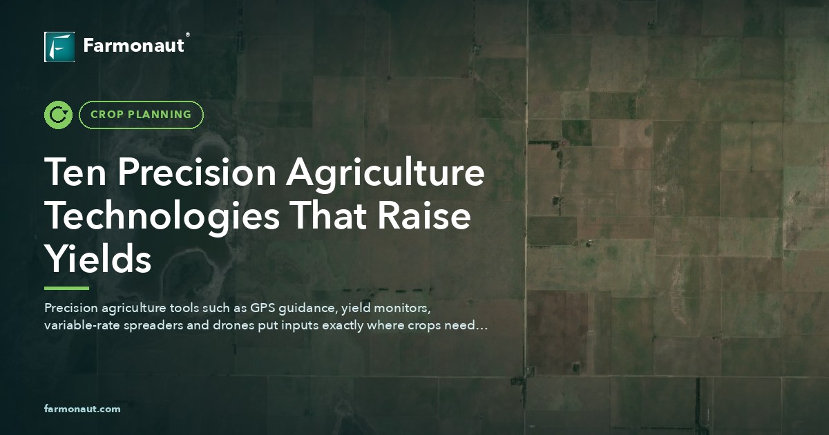 Ten Precision Agriculture Technologies That Raise Yields