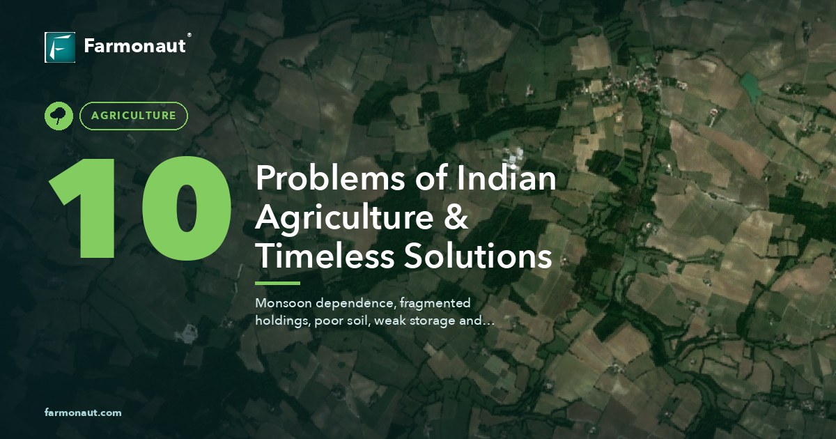 10 Problems Of Indian Agriculture &Amp; Timeless Solutions
