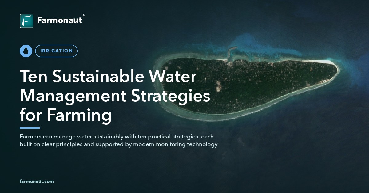 Ten Sustainable Water Management Strategies For Farming
