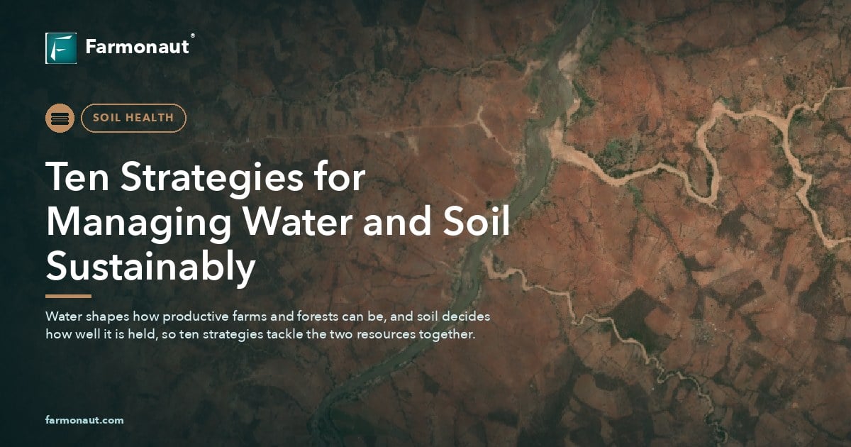 Ten Strategies For Managing Water And Soil Sustainably