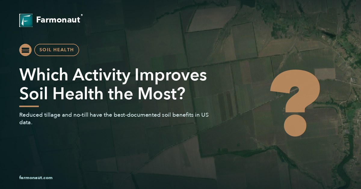 Which Activity Improves Soil Health The Most?