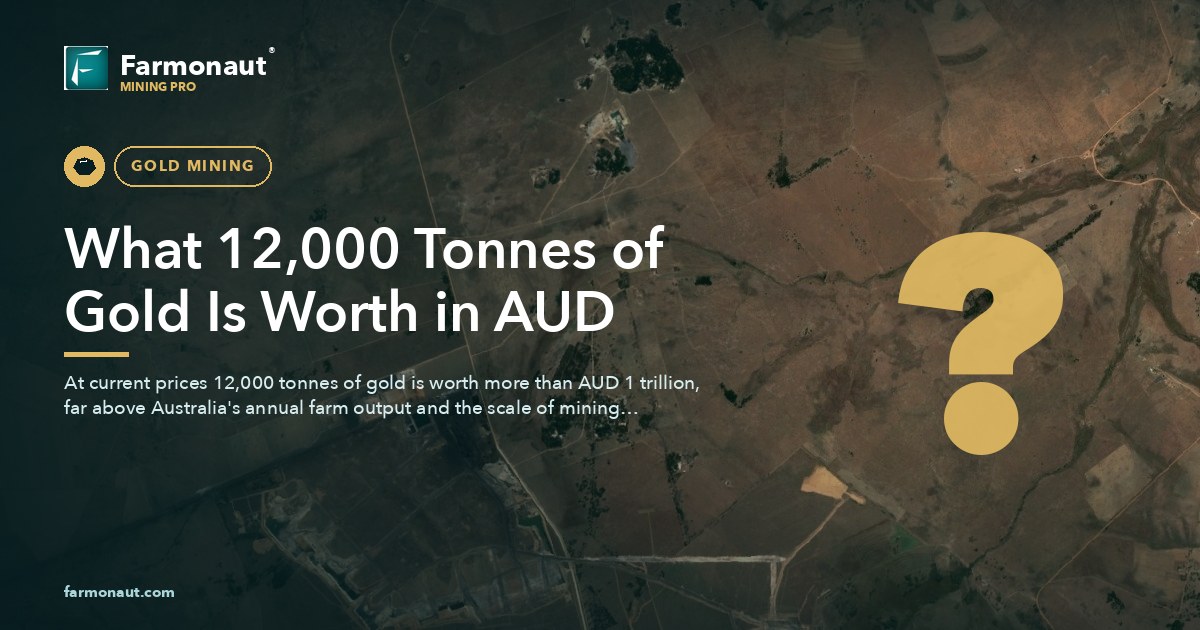 12000 Tonnes Gold Value Aud: Impact On Agriculture 97 What 12,000 Tonnes Of Gold Is Worth In Aud