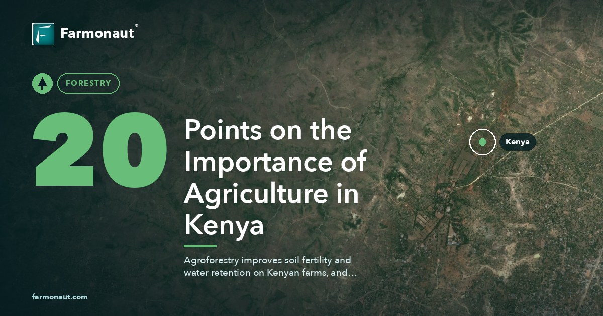 20 Points On The Importance Of Agriculture In Kenya