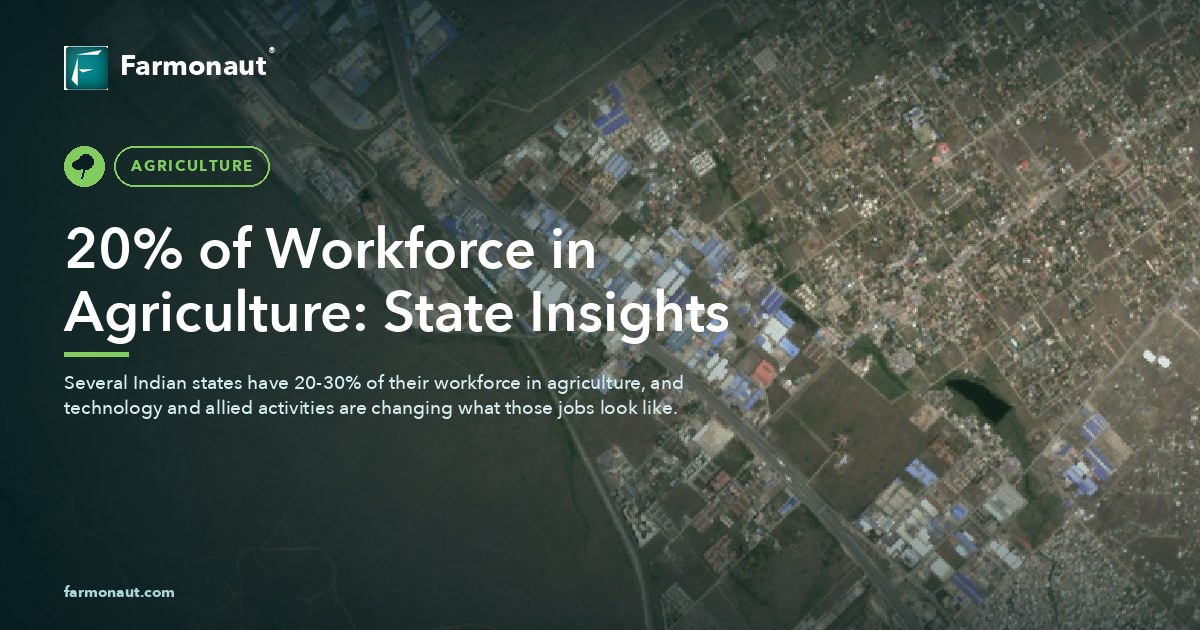 20% Of Workforce In Agriculture: State Insights