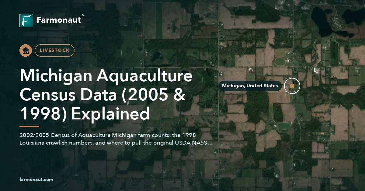 Michigan Aquaculture Census Data (2005 &Amp; 1998) Explained