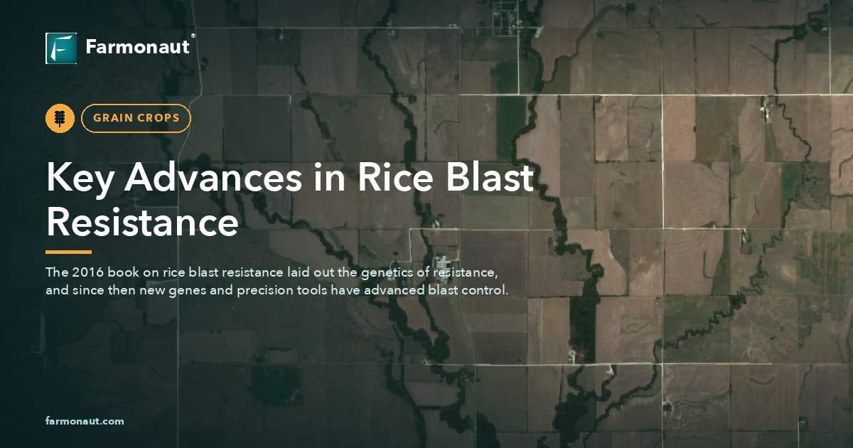 Key Advances In Rice Blast Resistance