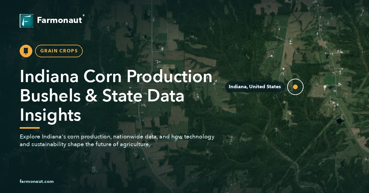 Indiana Corn Production Bushels &Amp; State Data Insights