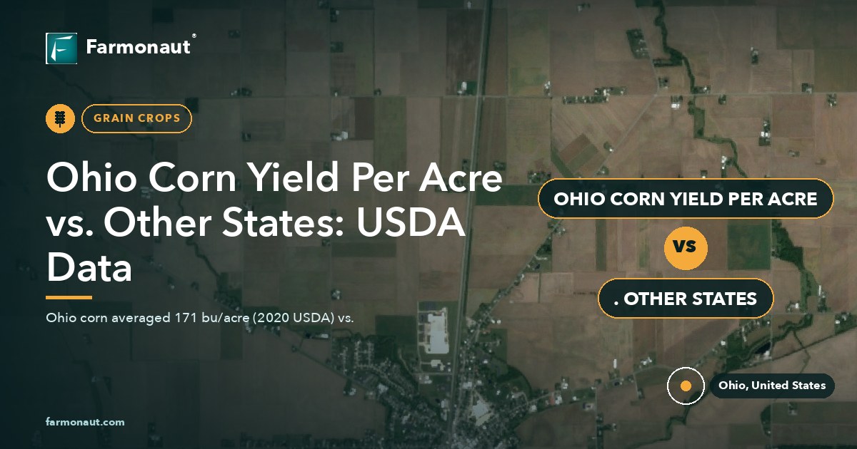 Ohio Corn Yield Per Acre Vs. Other States: Usda Data