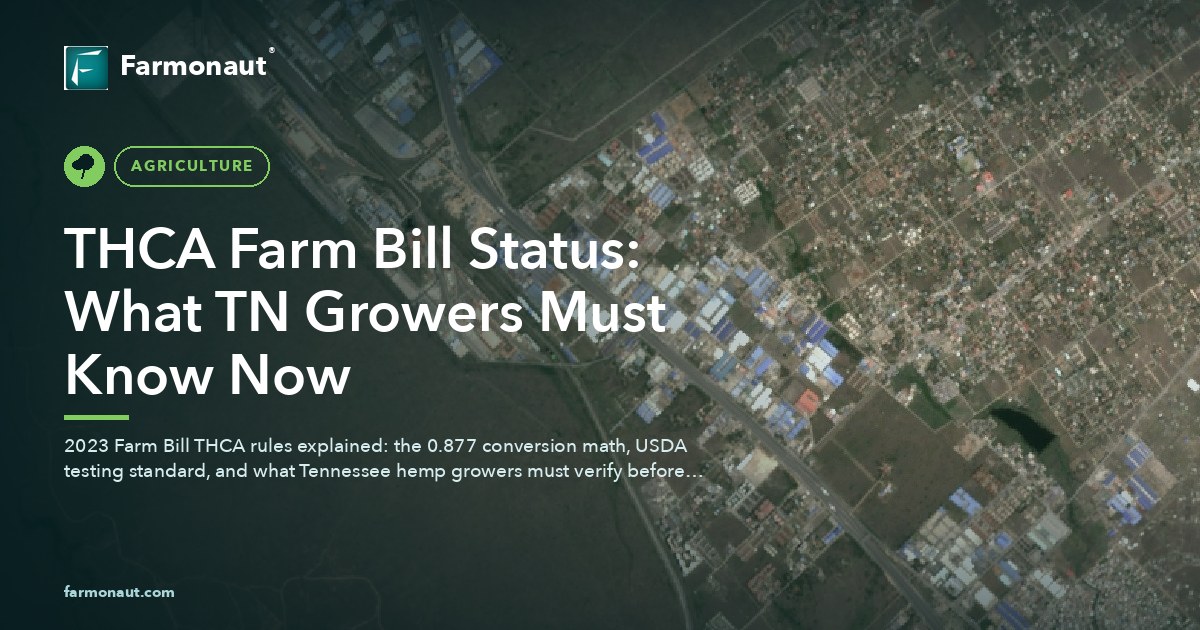 Thca Farm Bill Status: What Tn Growers Must Know Now