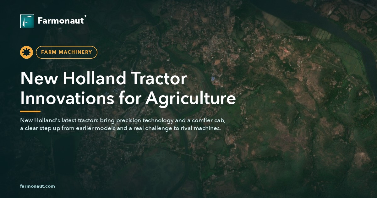 New Holland Tractor Innovations For Agriculture