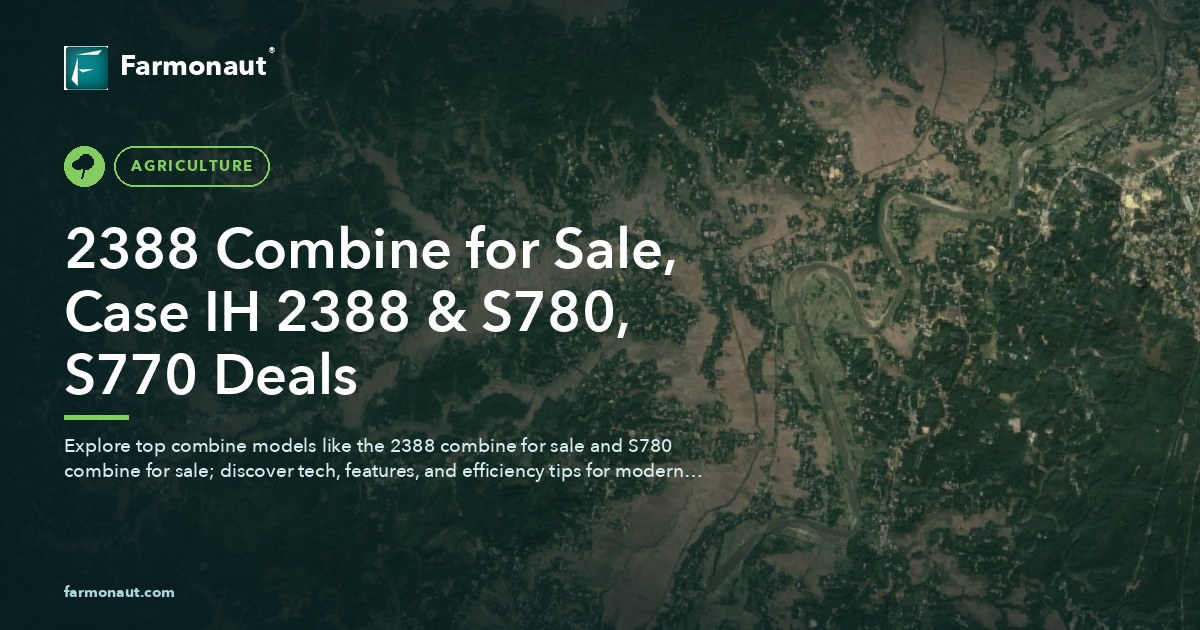 2388 Combine For Sale, Case Ih 2388 &Amp; S780, S770 Deals