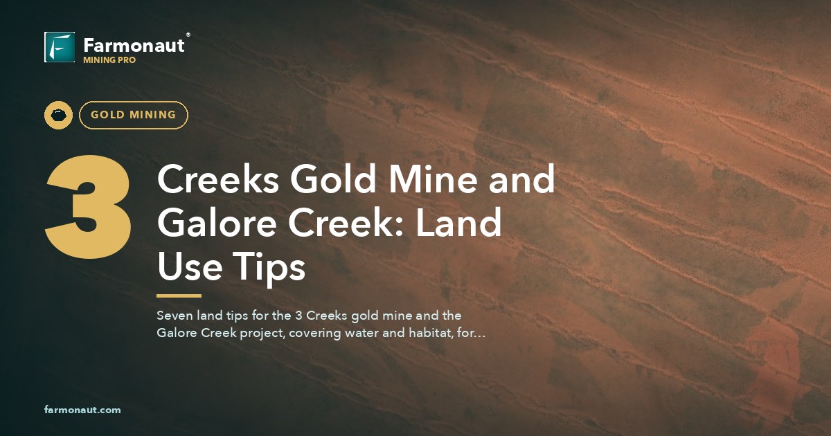 3 Creeks Gold Mine &Amp; Galore Creek Mining: 7 Land Tips 92 3 Creeks Gold Mine And Galore Creek: Land Use Tips