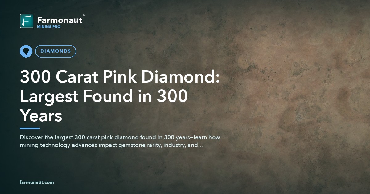 300 Carat Pink Diamond: Largest Found In 300 Years