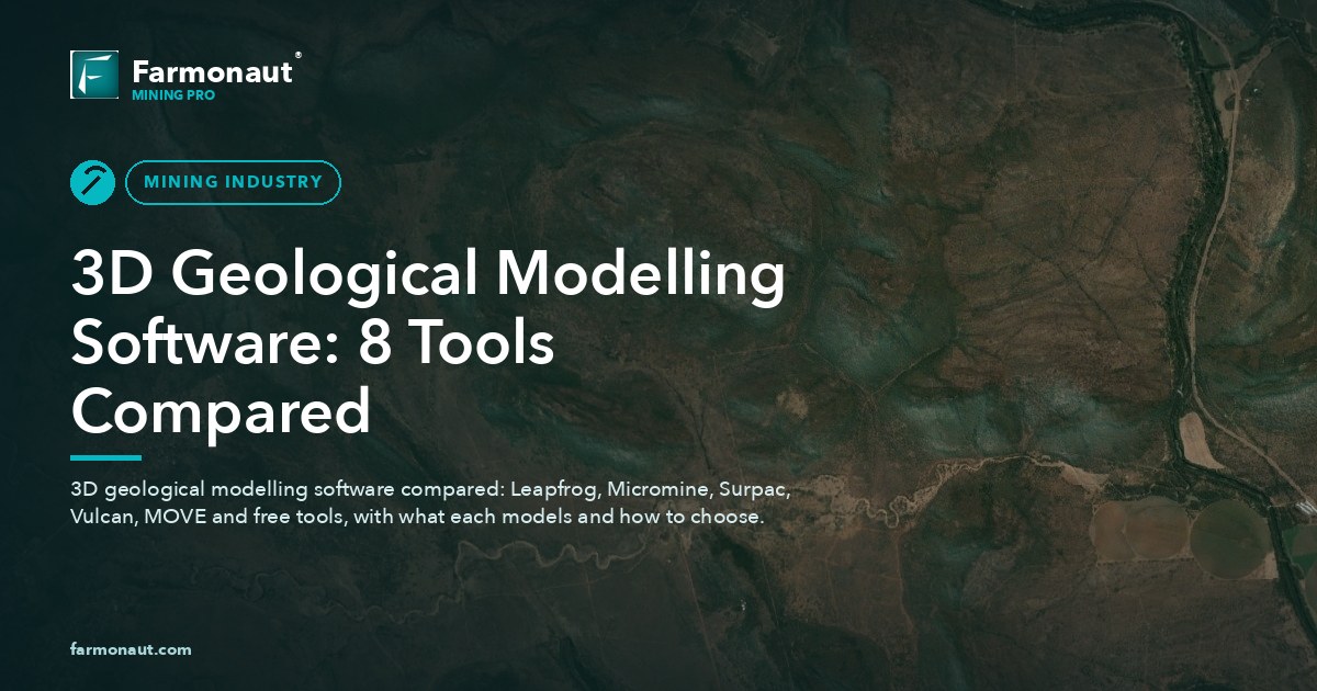 3D Geological Modelling Software: 8 Tools Compared