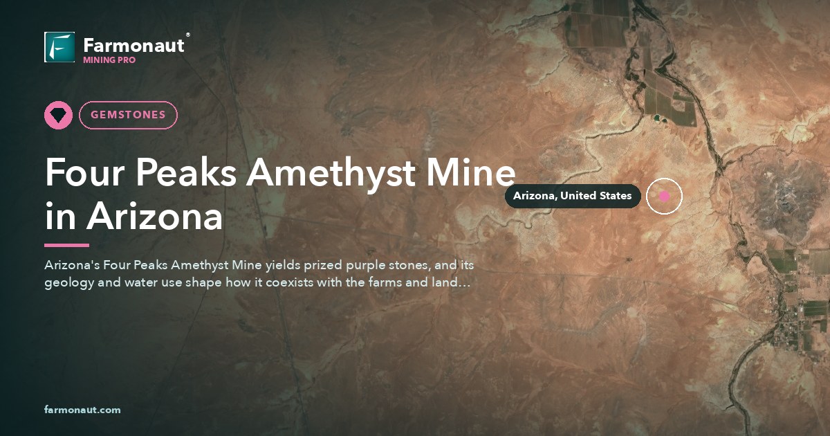 Four Peaks Amethyst Mine In Arizona