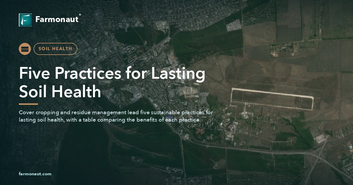 Five Practices For Lasting Soil Health