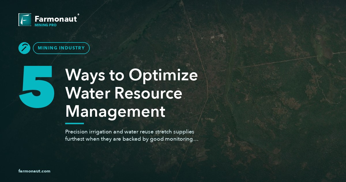5 Ways To Optimize Water Resource Management