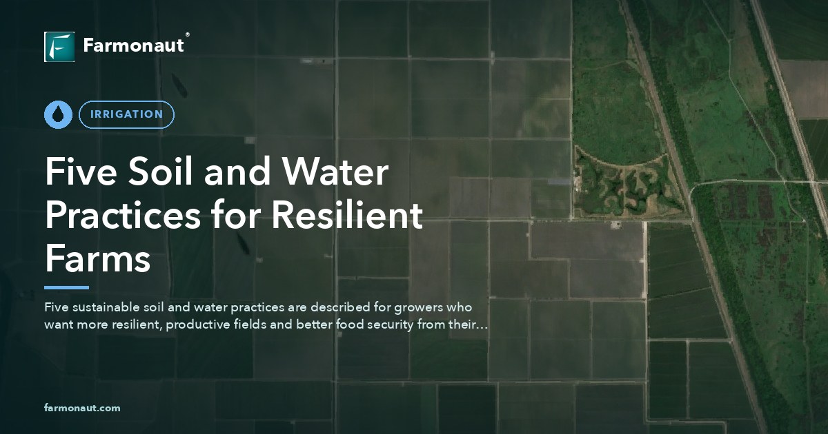 Five Soil And Water Practices For Resilient Farms