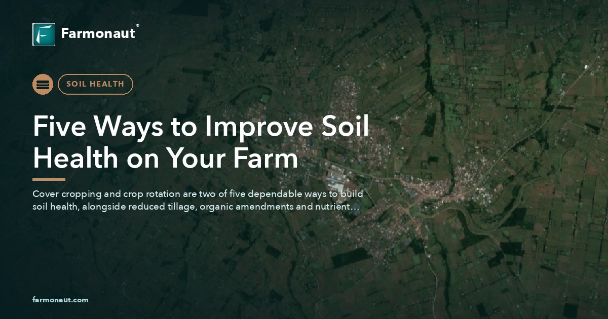 Five Ways To Improve Soil Health On Your Farm