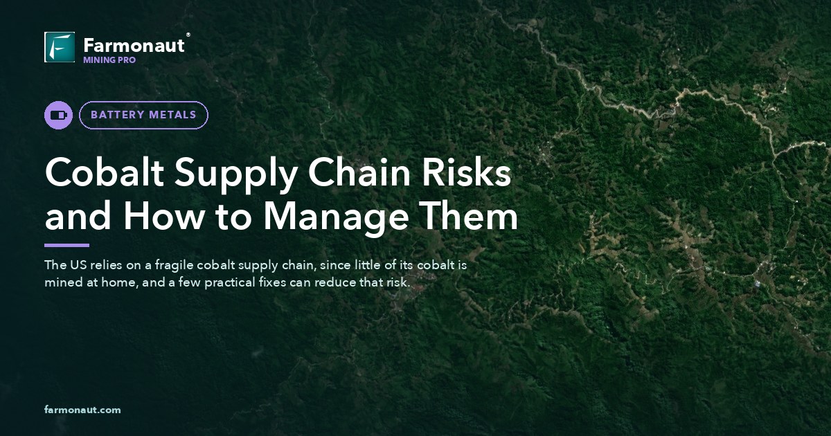 Cobalt Supply Chain Risks And How To Manage Them