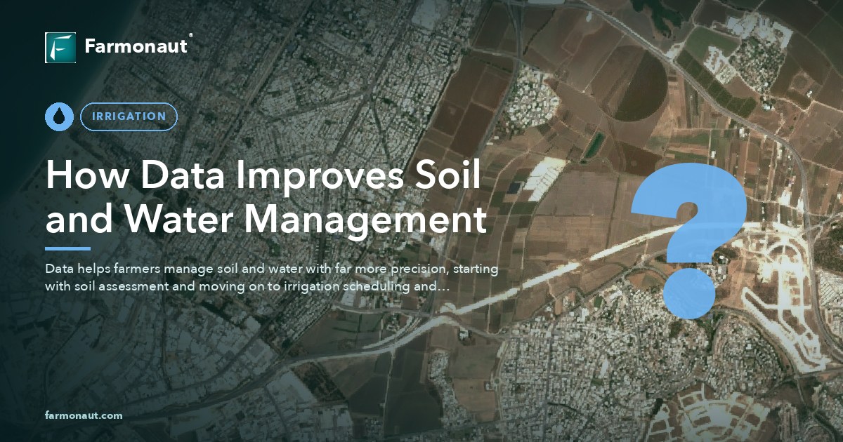 How Data Improves Soil And Water Management