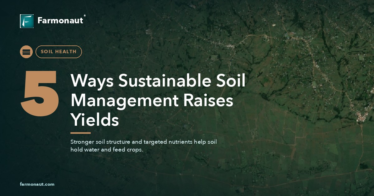5 Ways Sustainable Soil Management Raises Yields