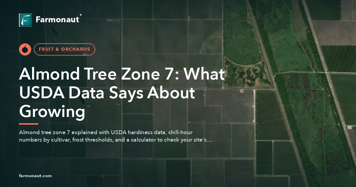 Almond Tree Zone 7: What Usda Data Says About Growing