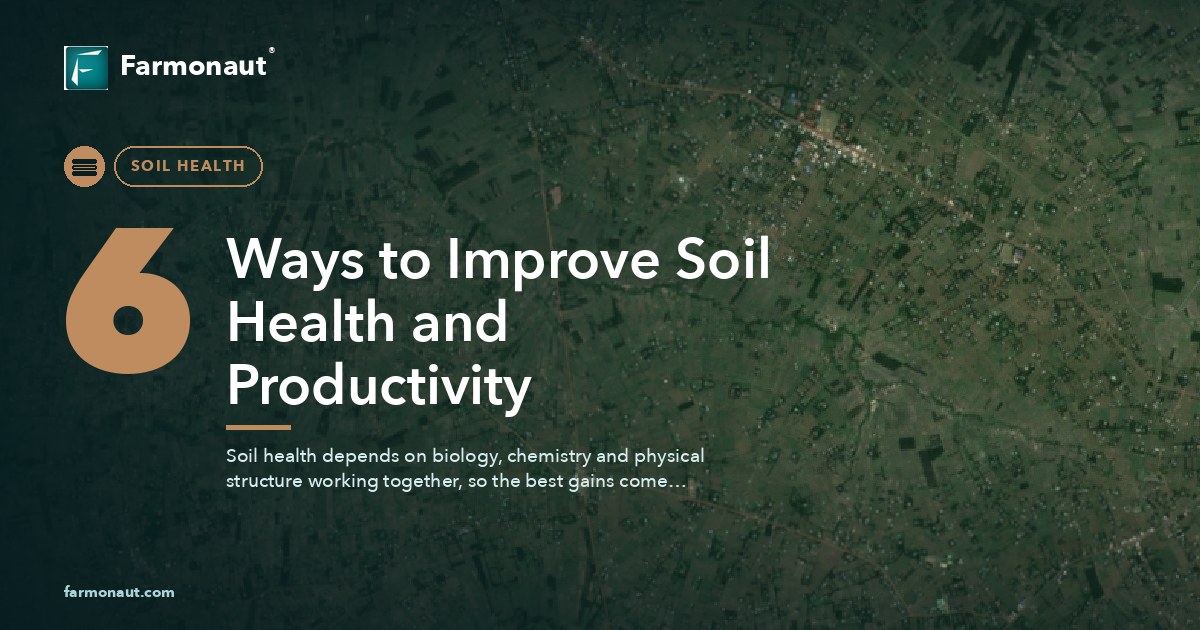 6 Ways To Improve Soil Health And Productivity