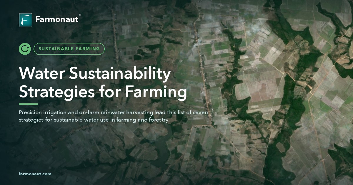Water Sustainability Strategies For Farming