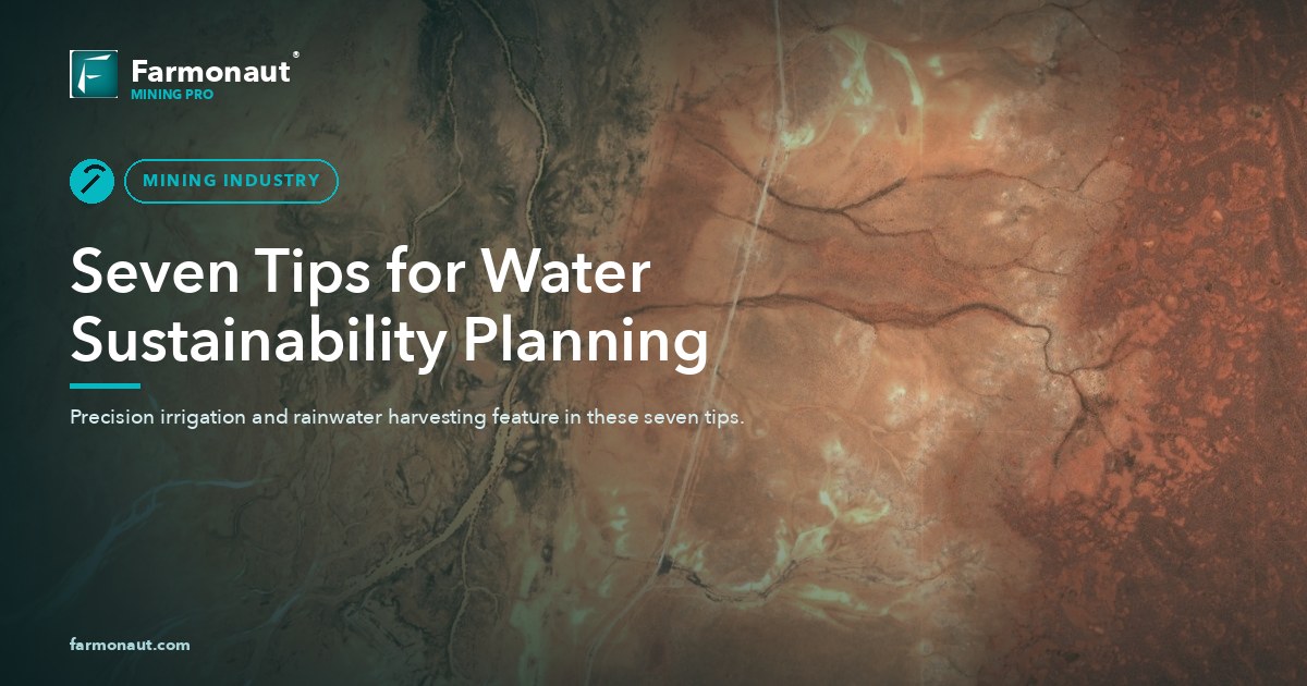 Seven Tips For Water Sustainability Planning