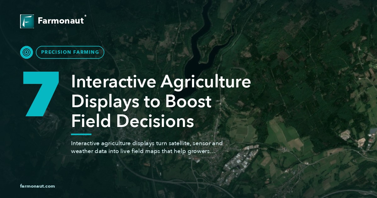 7 Interactive Agriculture Displays To Boost Field Decisions