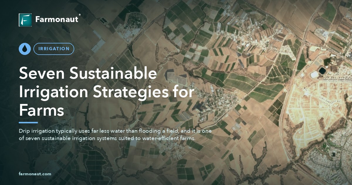 Seven Sustainable Irrigation Strategies For Farms
