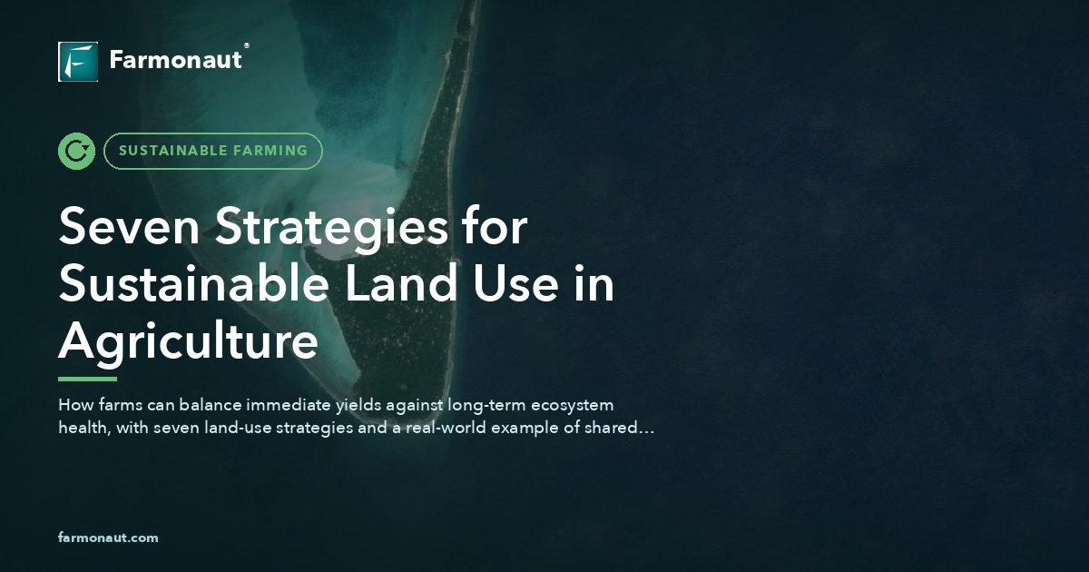 Seven Strategies For Sustainable Land Use In Agriculture