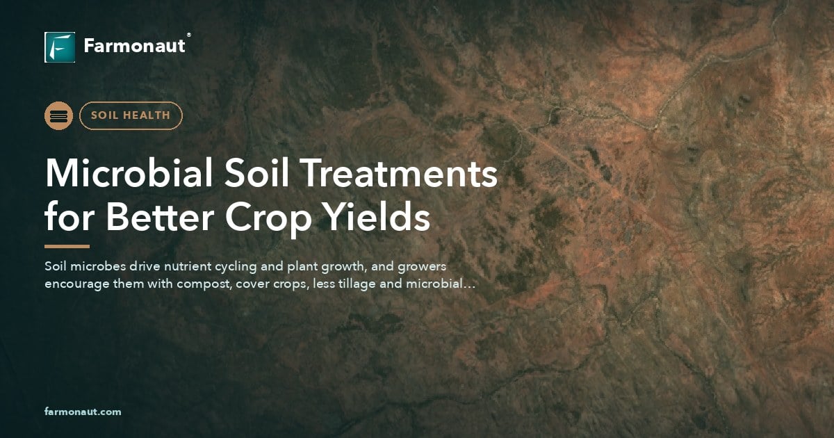 Microbial Soil Treatments For Better Crop Yields