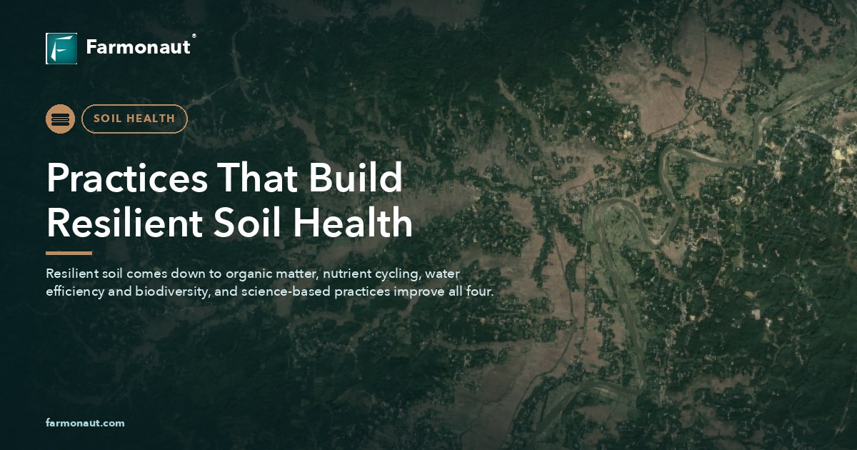 Practices That Build Resilient Soil Health