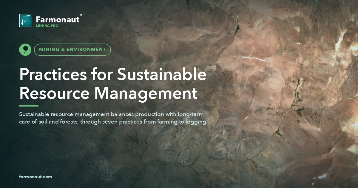 Practices For Sustainable Resource Management
