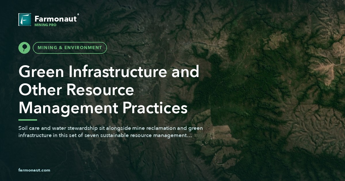 Green Infrastructure And Other Resource Management Practices
