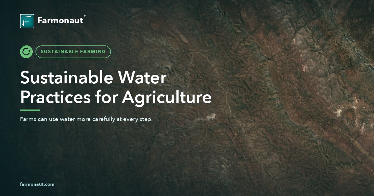 Sustainable Water Practices For Agriculture