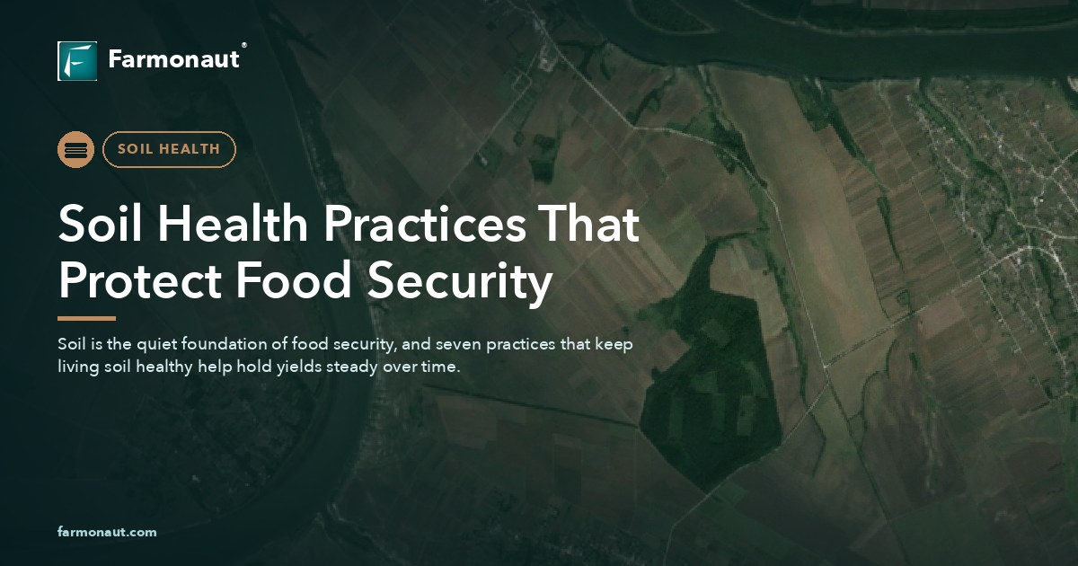 Soil Health Practices That Protect Food Security