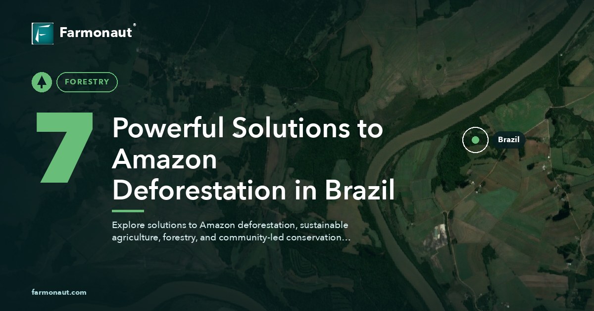 7 Powerful Solutions To Amazon Deforestation In Brazil