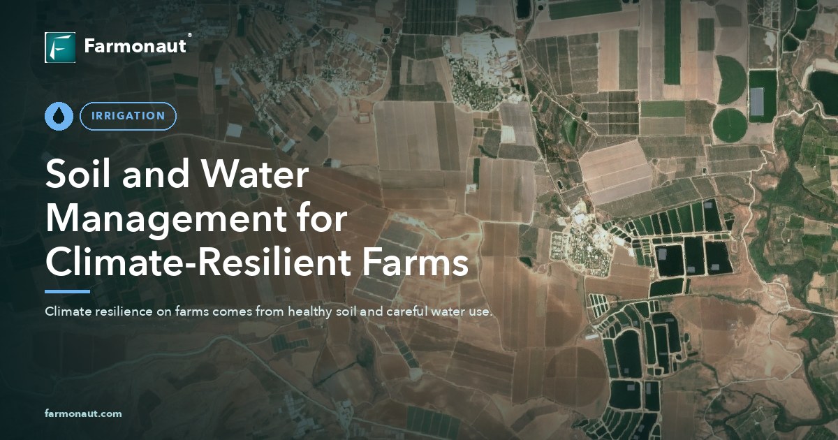 Soil And Water Management For Climate-Resilient Farms