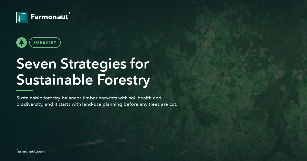 Seven Strategies For Sustainable Forestry