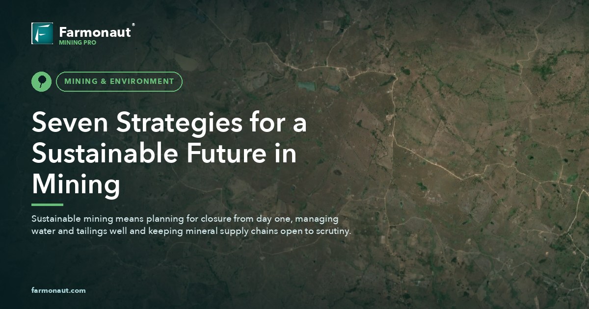 Seven Strategies For A Sustainable Future In Mining